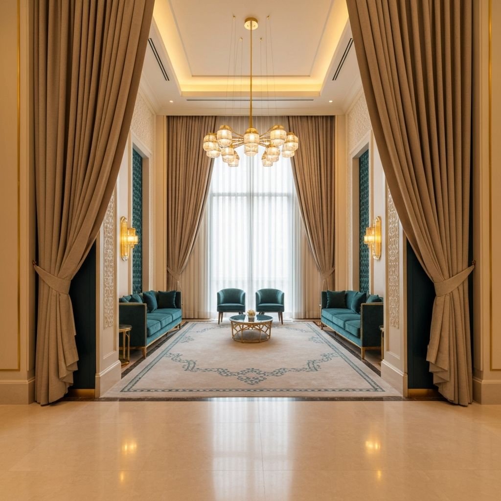 ستائر الكاشف — ستائر فاخرة في الرياض
